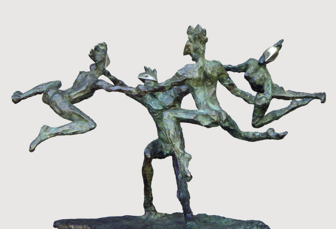 Danse Gwenedour (Bronze) 41cm x 60cm x 43cm copy