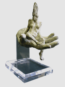 Female Resting (Bronze) W38cm x H23cm x D18cm