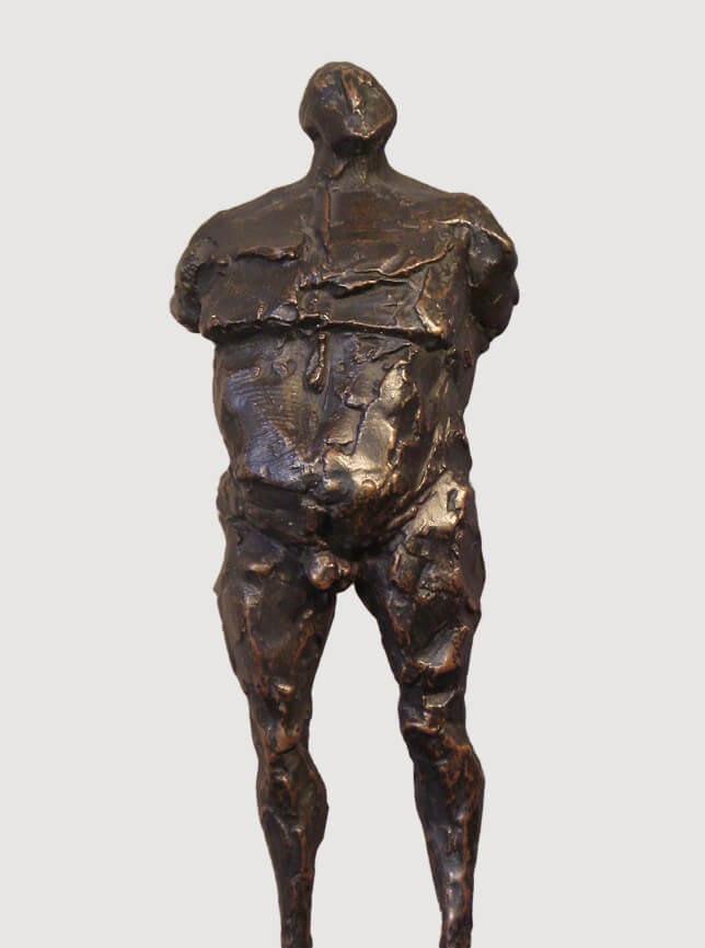 Man on Stilts (Bronze-Resin) 16cm x 160cm x 13cm copy