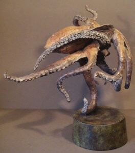 Octopus (Bronze) W63cm x H65cm x D35cm