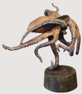 Octopus (Bronze) W63cm x H65cm x D35cm copy