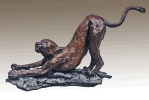 Stretch (Bronze) 12 cm x 63cm x 27cm