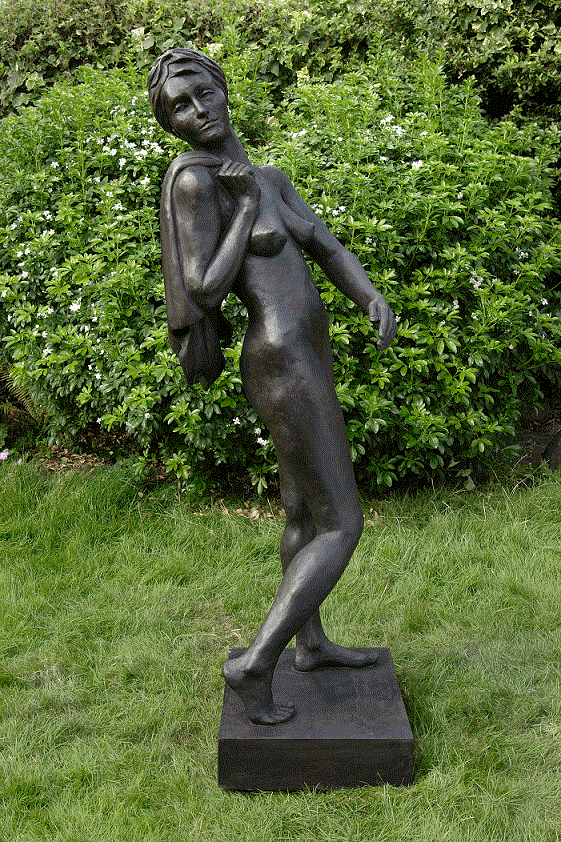 The Bather (Bronze Resin) W 51cm x H170cm x D51cm f