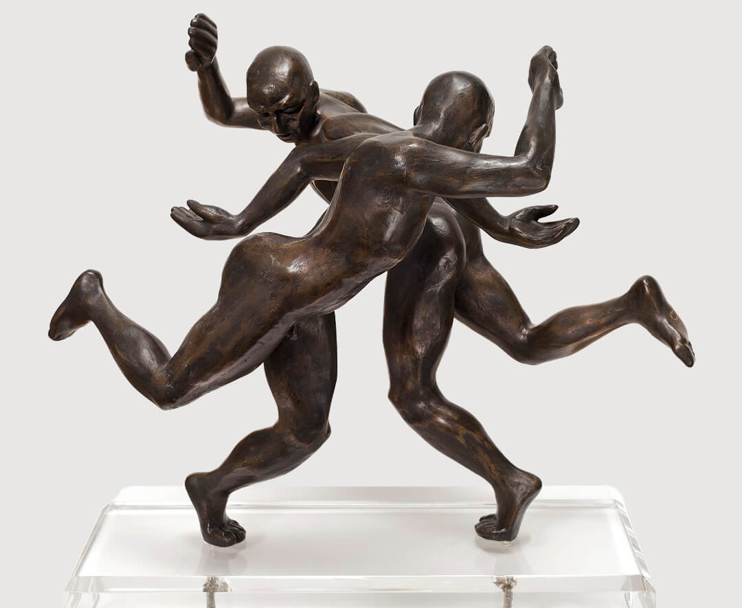 The Dancers (Bronze-Resin) 48cm x 44cm x 33cm copy
