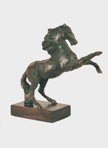 Bolting-Horse-Bronze-Resin-41cm-x-50cm-x-18cm