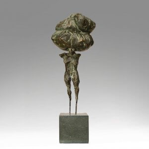 The Immigrant (Bronze) 21cm x 70cm x 18cm