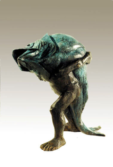 Metamorphosis (Bronze) 33cm x 35.5cm x 22cm